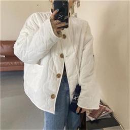 Jacket Women Y2k Slim  Jackets For Women Winter Clothes Puff Sleeve Coat Skirt Autumn Winter Elegant Office Lady Thick Outfits