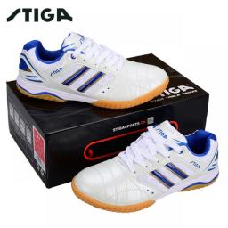 Stiga Sports Shoes 2521 For Professional Table Tennis Players Breathable Anti-slip Sneakers Indoor Ping Pong Shoes Unisex