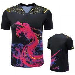 2021 Latest China Dragon Table Tennis Jerseys Men Women Child China Ping Pong Shorts Table Tennis Clothes Table Tennis T Shirts