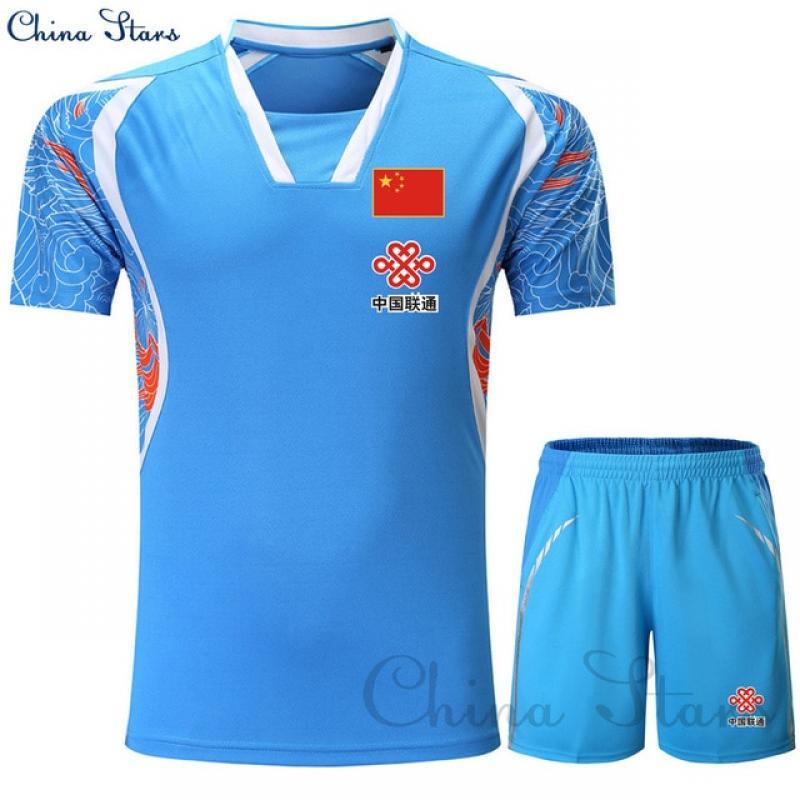 Men Women Boys CHINA Dragon table tennis Jerseys Shorts Suits , ping pong Clothes, table tennis Kits Shirts , PingPong Clothing