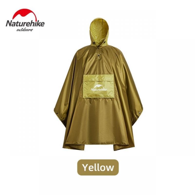Naturehike Camping Raincoat Outdoor Unisex Lightweight Mountaineering Hiking Waterproof Poncho Cycling Portable Hooded Raincoat