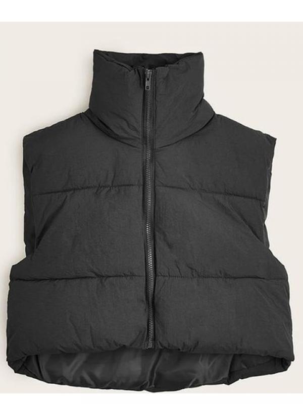 Fashion Autumn New 2022 Stand Collar Elegant Down Coats Warm Outerwear Casual Belt Sleeveless Winter Women Vests Jackets