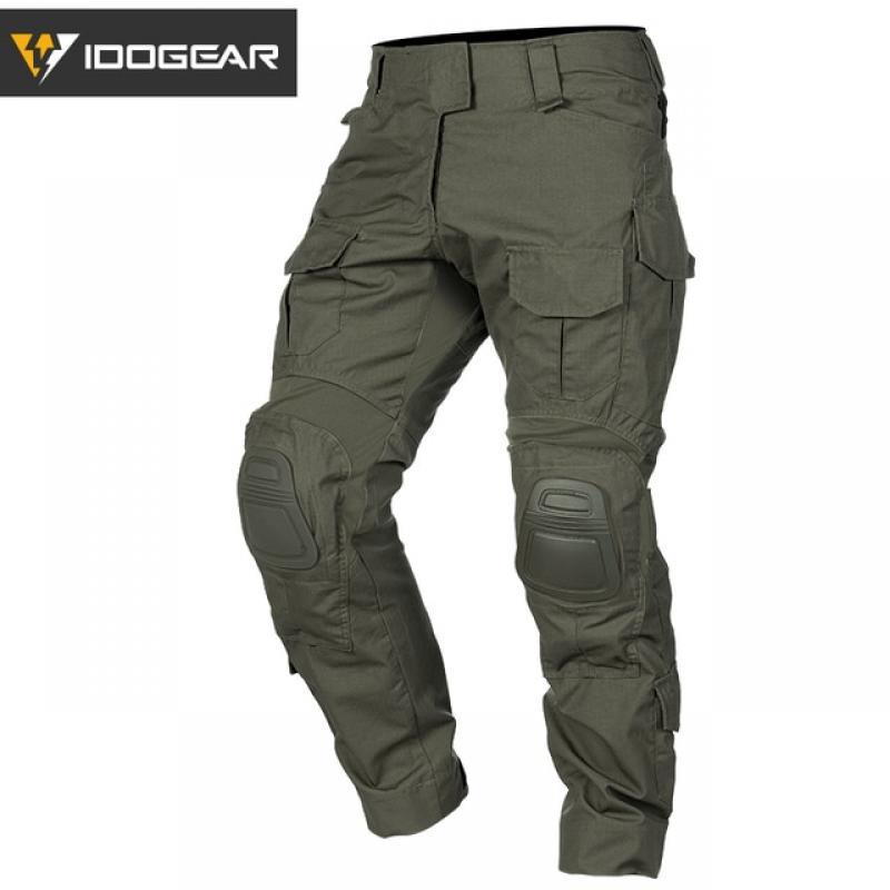IDOGEAR Tactical G3 Pants Multicam Combat Trousers Military Army Airsoft Tactical  Bdu Camouflage Pants Winter Hunting 3205