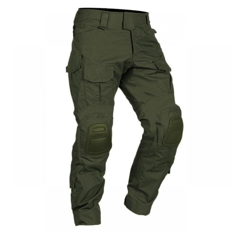 Men Combat Pants With Knee Pads Army Military Airsoft Tactical Cargo Sport Trousers Camouflage Multicam Trekking Hunting Clothes