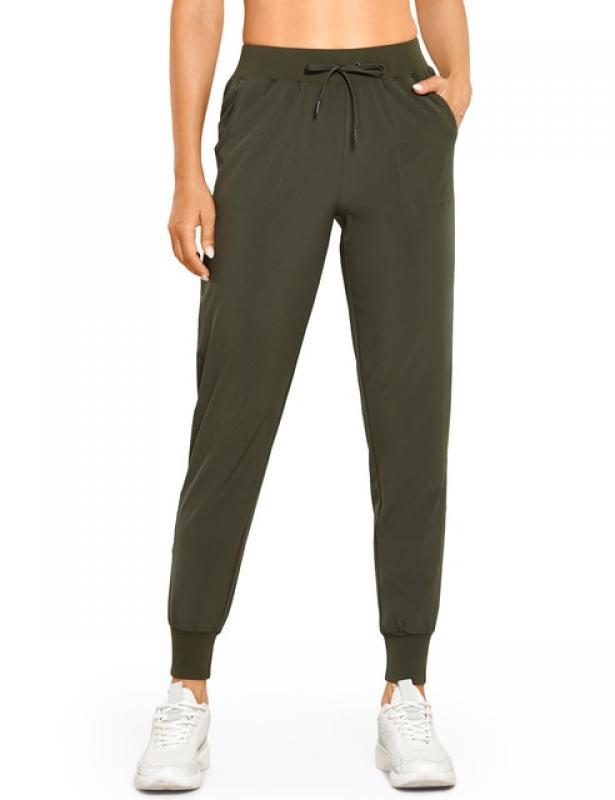 SummerWomen Lightweight Joggers Pants Quick Dry Running Sweatpants Athletic Workout Track Pants- 27.5 inches Trousers pantalones
