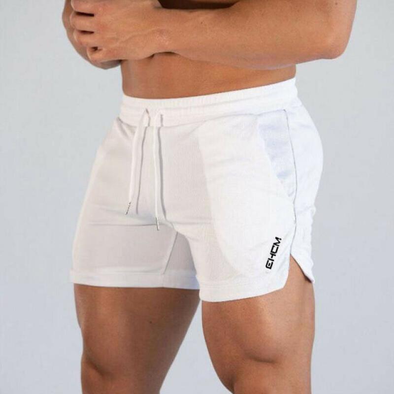 Training Exercise Shorts Solid Fitness Territory Sports Swimming Shorts Men Running Gym Quick-Drying Tie Plus Size Sportwear