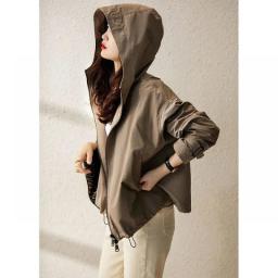 Hooded Sweatshirt For Women 2022 Jackets Women's Autumn Coat Outerwear Parkas Goth Woman Clothing Streetwear Long Coats Harajuku