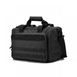 Tactical Gun Range Bag Deluxe Pistol Shooting Range Duffle Bags Tactical Bag For Handguns And Ammo Competition Range Bag