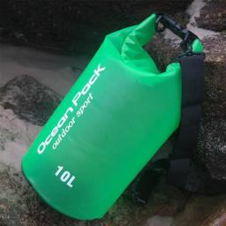 PVC Waterproof Bag 2L 5L 10L 15L 20L Outdoor Swimming Bag Diving Compression Storage Dry Bag For Man Women Kayaking Backpack