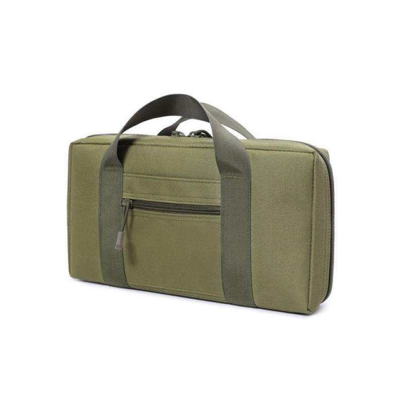 Tactical Pistol Gun Bag Case Universal Concealed Handgun Storage Bag Magazine Pouch Hunting Accessories Sundries Storage Handbag