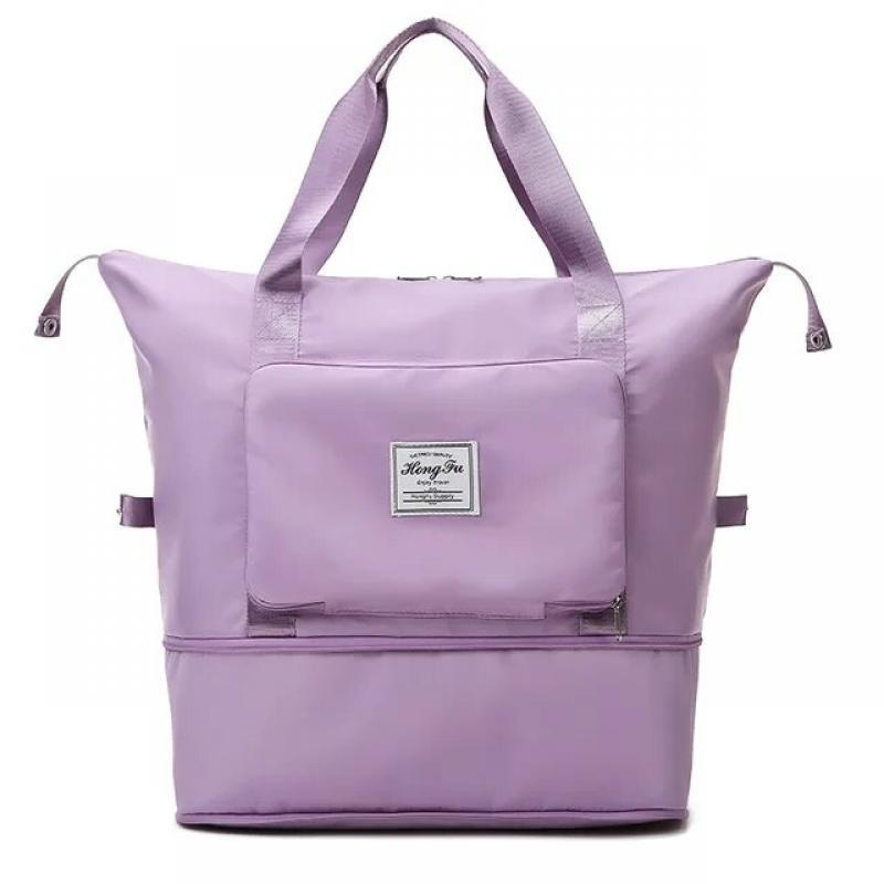Folding Travel Bag Dry Wet Separation Fitness Bag Waterproof Handbag Women's Travel Bag 2023 Large Capacity Luggage Bag for Men