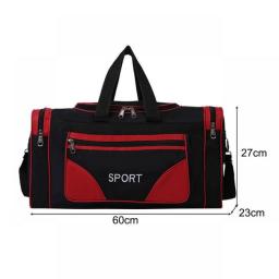 Waterproof Nylon Gym Bags Outdoor Yoga Sports Training Handbag Men Women Fitness Travel Storage Crossbody Sport Bags