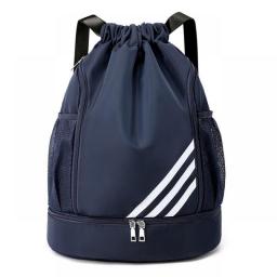 Waterproof Gym Bag For Men Sports Backpack Man Drawstring Basketball Bag Outdoor Gym Backpack Women Fitness Travel Sport Bag New