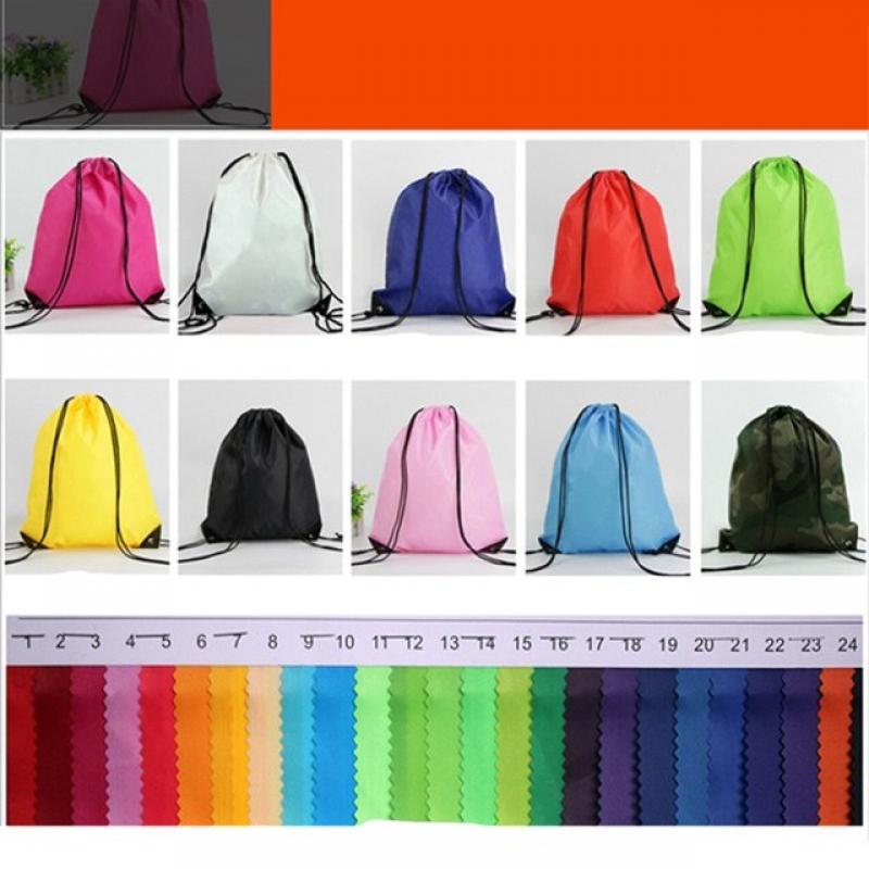 Waterproof Sport Gym Bag Drawstring Sack Sport Fitness Travel Outdoor Backpack Shopping Bags Swimming Basketball Yoga Bags