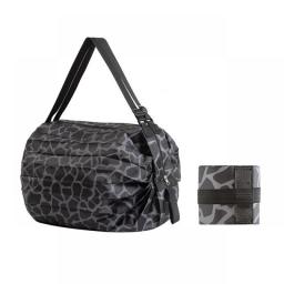 Big Size Large Tote Reusable Polyester Portable Shoulder Bag Folding Shopping Toto Bags