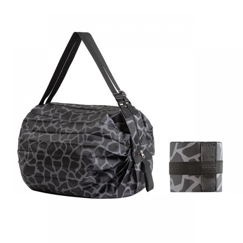 Big Size Large Tote Reusable Polyester Portable Shoulder Bag Folding Shopping Toto bags