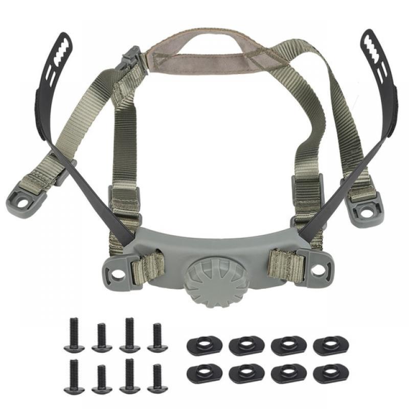 Head Locking Strap Portable Fast Helmet Accessories Adjustable Breathable Security Protection for HL-31 HL-32 Helmets