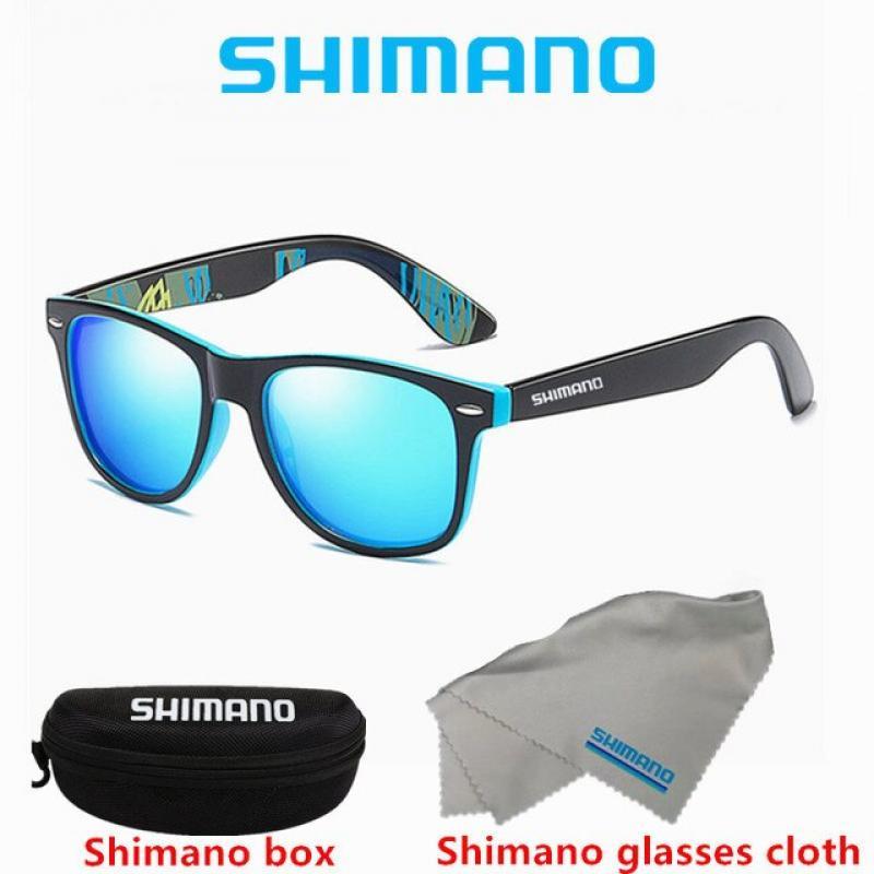New Shimano Polarizer UV400 Sunglasses Outdoor Sports Bike Hiking Fishing Hunting Men's and Women's Fashion Glasses