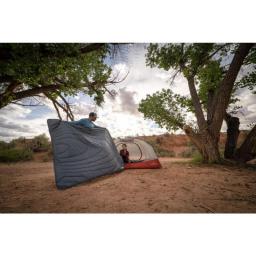 Horizon Travel Blanket Lightweight And Durable Take-Everywhere Blanket, 80x58in, Gray