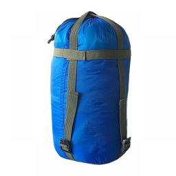 Waterproof Compression Stuff Sack Outdoor Camping Sleeping Bag Storage Bag 38*18cm Drawstring Design Nylon Pack EDC Equipment