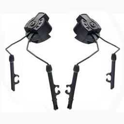 EARMOR Tactical Headset ARC Helmet Rails Adapter Ops-Core FAST Helmet Suitable For 3M Peltr Comtac Headset 360 Degree Rotating