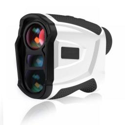 Laser Golf Rangefinder 6X Zoom 600M High Precision Slope Range Measurement Flag Lock Pulse Vibration Continuou Scan Range Finder