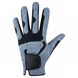 1 Pcs Left Right Hand Golf Glove Men Anti-Slip Microfiber Elastic Breathable Mitten Golf Protective Gloves For Outdoor Sport
