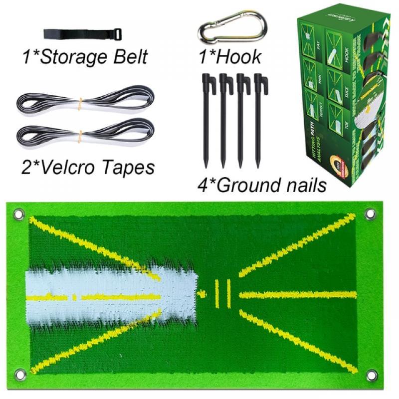 Golf Training Mat For Swing Detection Batting Ball Trace Detection Mat Swing Path pads Swing Practice Pads Golf Training Pad