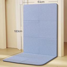 Foldable Yoga Mat Eco Friendly TPE Folding Travel Fitness Exercise Mat Double Sided Non-slip For Yoga Pilates & Floor Workouts