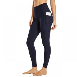 Women Workout Leggings Naked Feeling Cargo  High Waisted Athletic Yoga Pants Elastic Slim Sexy Trousers Hips Lifting