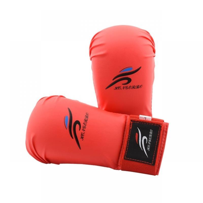 Adults Kids Karate Gloves Children Taekwondo Protector Pads Boxing Gloves Kickboxing Muay Thai Sanda MMA Training Equipments