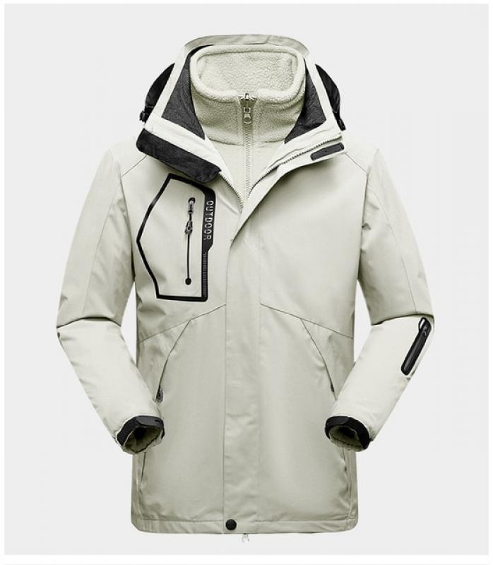Ski Suit for Men Thicken Warm Windproof Waterproof Jacket and Pants Winter Snowboard Snow Coat Outdoor Skiing Camping Trousers