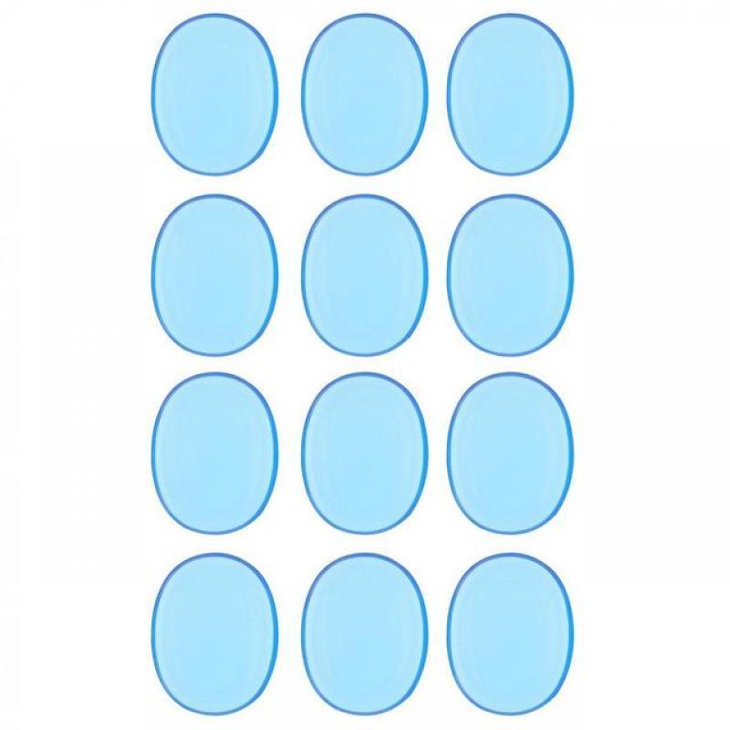 12Pcs Silicone Drum  3 Colors Damper Pads Drum Snare Mute Pad Soft Drum Damper Gel Pads for Jazz Drums Muffler Tone Control