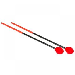 1Pair Premium Hard Rubber Head Marimba Sticks Drum Mallets Xylophone ​Piano Percussion Instrument Accessories Hammer For Playing