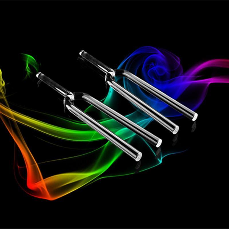 16mm C D E F G A B Quartz Clear Crystal Tuning Fork Chakras Energy Medical Healing With Free Carry bag