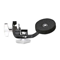 Black Metal  Felt Clamp-on Tone Control Muffler Drum Tone Control Silencer Drum Damper Mute Silencer Tone Silencer