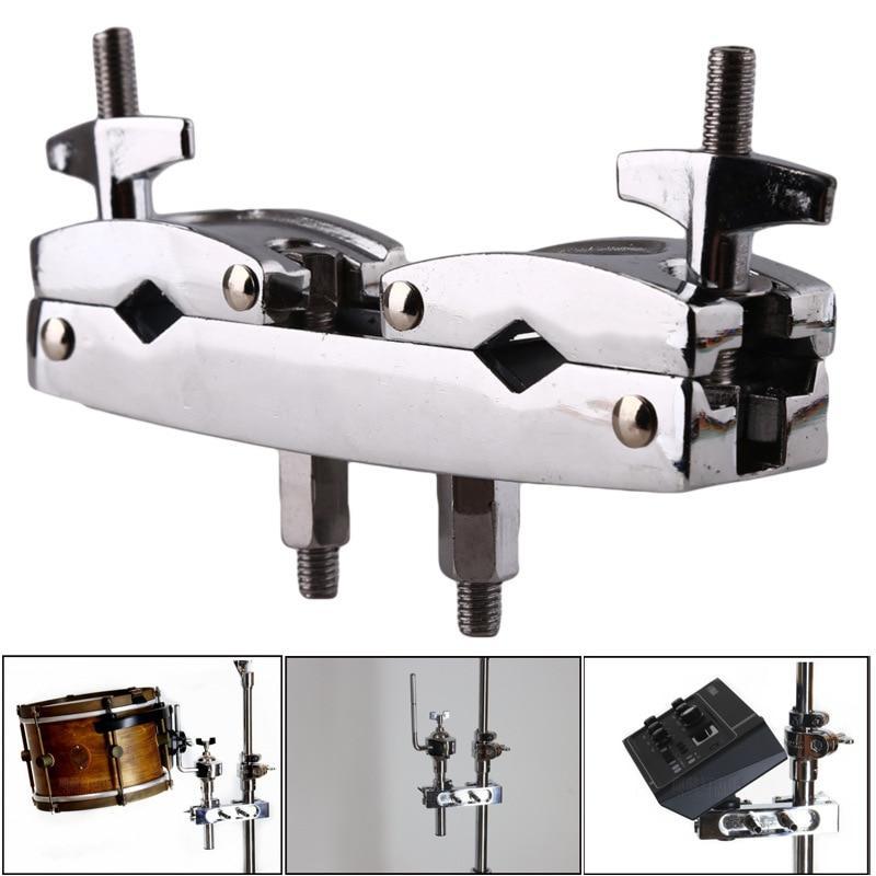 Connecting Clamp Holder Bracket Rod Percussion Drum Set for Cowbell Accessory drum set professional Drum Cymbal Stand Connector