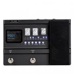 FLAMMA FX100 Multi Effects Processor Guitar Pedal With 151 Effects 200 Preset 80s Looper 55 Amp Modeling  Expression Pedal