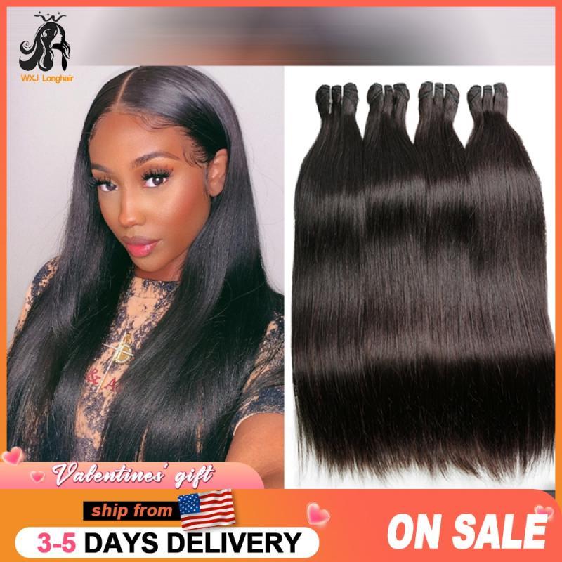 Human Hair Bundle Straight Human Hair Bundles 1/3/4 Pcs/Lot Hair Extensions Natural Color 8-30 inch Brazilian Human Hair