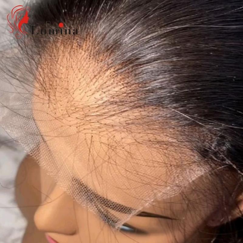 Straight 13x4 Lace Frontal Brazilian 100% Human Hair Remy 4x4/5x5 Handtied Lace Closure Soft Lace Frontal Only 8-24inches