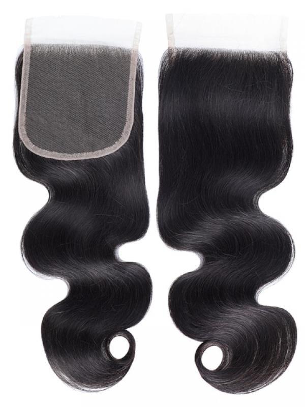 Upermall Pre Plucked Swiss 4x4 5x5 Lace Closure 13x4 Frontal Transparent Can Be Bleached Brazilian Human Hair Straight Body Wave