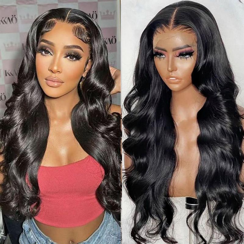Brazilian Body Wave Wigs Human Hair Lace Frontal Wig Full Lace Glueless Wig 13X4 HD Transparen Human Hair Lace Frontal Wig Sale