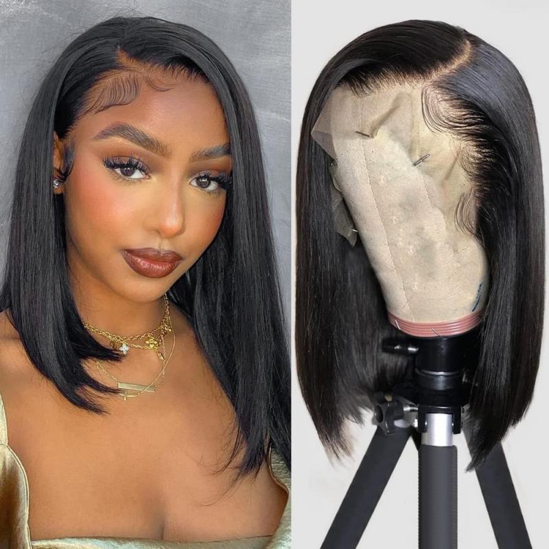Short Bob Wig 13x4 Straight Lace Front Human Hair Wigs For Women 4x4 Closure Brazilian Glueless Wig 13x6 Hd Lace Frontal Wig