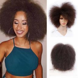 Amir Synthetic Kinky Curly Wig Short Afro Wigs Black Brown Red Color 6inch Short Wig For Women