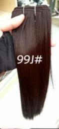 Lydia Synthetic Hair Extension Straight Yaki Weaving 10-26 Inch Pure Color 100Percent Futura High Temperature Resistant Hair Bundles