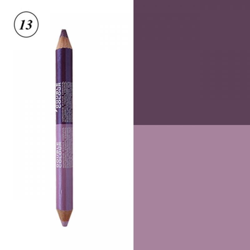 Double-headed Durable Sweatproof Eyeliner Pencil Eye Shadow Pencil Lasting Eye Liner Pencil Pigment Waterproof Eye Makeup Tools