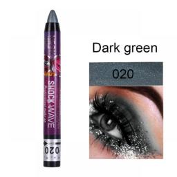 2 In 1 Pearlescent Eyeshadow Lipstick Stick Pencil Waterproof Glitter Matte Eye Shadow Makeup Pigment Silkworm Eyeshadow Pen