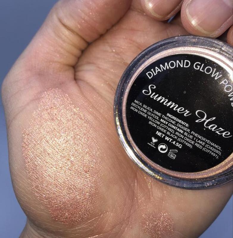 No Logo Highlighter Dust Powder High Gloss Glitter Diamond Powder Shimmer Makeup for Face Body Highlight 5g Private label