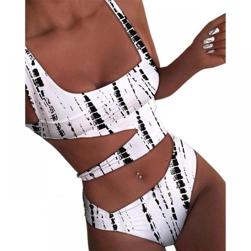 Shoulder Strap Slim Fit Swimming Training Bathing Suits for Swimming