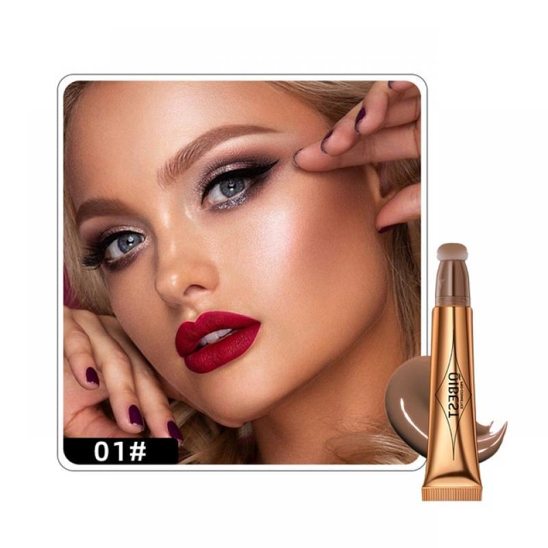 1PCS Liquid Blush Velvet Matte Blusher Face Pigment Lasting Beauty Natural Cream Cheek Tint Orange Peach Blush Makeup Maquiagem